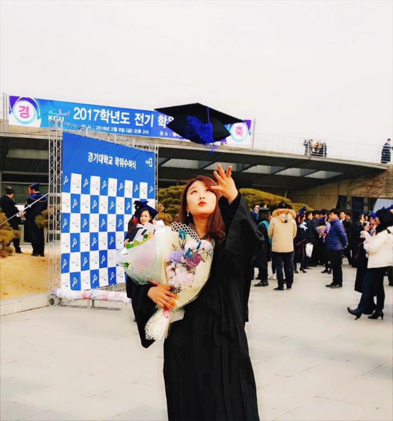 경기대학교 대학원 석사 졸업 송혜진